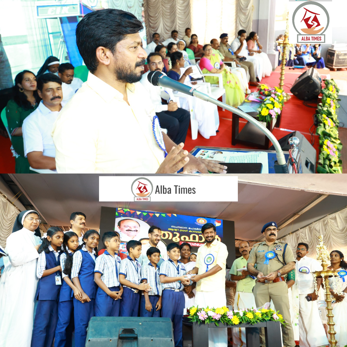 തൂഫാൻ; ദ നാർക്കോ ഹണ്ട്: 500 സ്കൂളുകളിലെ വിദ്യാർത്ഥികൾക്ക് ലഹരിവിരുദ്ധ നെയിം സ്ലിപ്പുകൾ വിതരണം ചെയ്തു